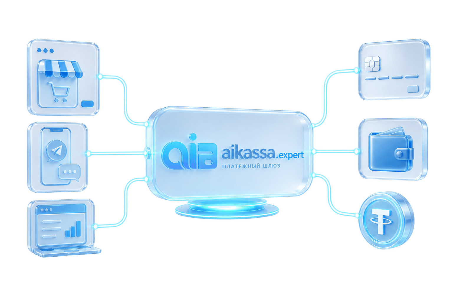 Платёжный шлюз aikassa.expert: приём и выплаты